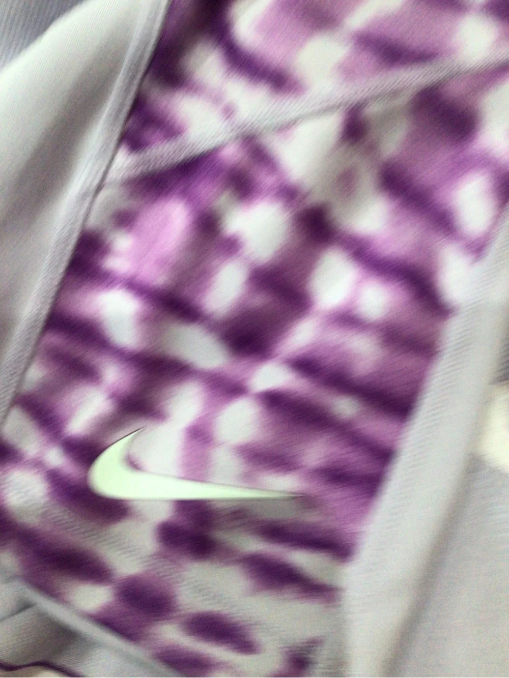 Nike Girls Lavender Purple Swoosh Tank and Bike Shorts Set Size10/12